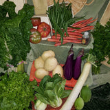Fresh Produce Box - Large (4-6 people) with 1/2 Eggs
